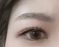 技術向上モデルさん🩵まつ毛エクステ(フラットマットラッシュ)付け放題