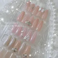 オフあり◯チップアプレ長さ出し+定額シンプルアートコース(オフ込み)