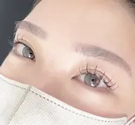 マツエク100本フラットラッシュ　¥3500