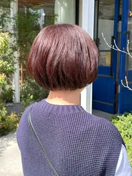 【白髪染め大人気メニュー✨✨】グレーカラー（白髪染め）+4step Aujuaトリートメント+シャンプーブロー