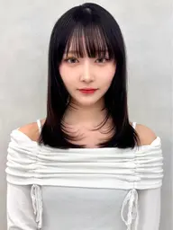 ［🖱️平日限定クーポン🖱️］　🇰🇷韓国カット＋ブリーチなしワンカラー　120分　#レイヤーカット #韓国ヘア