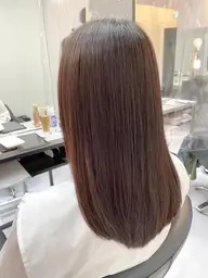 【湿気対策⭕️】💫カット➕縮毛矯正➕シルクトリートメント💫¥14300
