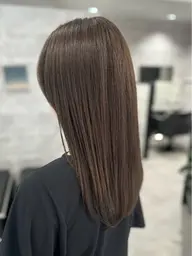 【柔らかく見せたい方に】透明感カラー+トリートメントスパ