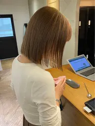 🥞なじみハイライト+ワンカラー🥞🤍🔆 白髪ぼかし、髪色をナチュラルに明るくしたい方に✨️