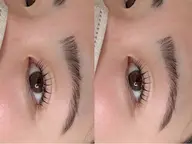 まつ毛パーマ×美眉スタイリング