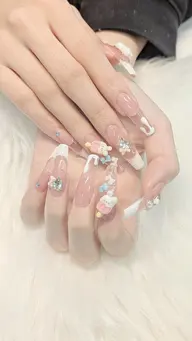 【チップ長さ出し+持ち込みやり放題】12900円(ソフトジェルオフ無料)