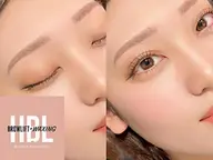 【新規】アイブロウワックス(WAX脱毛)+アイブロウパーマ