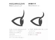 まつげパーマ　コーティング付き