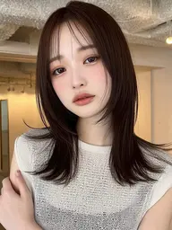 【口コミ投稿で300円オフ❣️】✨似合わせカット・イルミナカラーorアディクシーカラー・2stepトリートメント✨