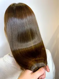 【minimo女性限定】💐美髪💐髪質改善✨カット+綺麗なストレート+3Stepトリートメント✨✨✨【ミニモ学割】