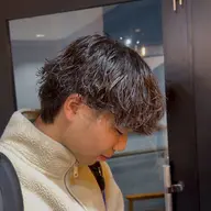 【✨ゆるふわ質感出したい方✨】メンズカット＋シャドウパーマ　初パーマにもおすすめ‼️