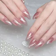 🎀スカルプ長さだし+フレンチ/マグネット/ミラー/オローラワンカラー12500【初回ジェルオフ無料ケア込み】