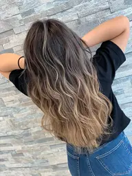 バレイヤージュ、外国人風カラー17900円