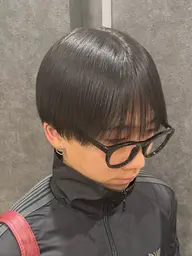 【初回限定】メンズカット＋地毛風ストレート＋髪質改善エステ