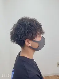 【メンズフルコース】カット＋パーマ＋カラー🙈