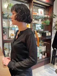 【ちょっと周りと差をつけるパーマ】カット＋パーマ＋トリ￥ 21,000→￥13,700（※初回含来店3回まで使用可能）