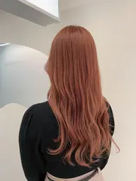 カット ブリーチありダブルカラー 2ステップトリートメント ¥ 18000