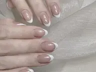 🎀ベース有り💕フレンチネイル