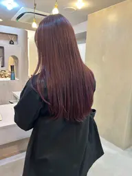 ブリーチなしダブルカラー + トリートメント