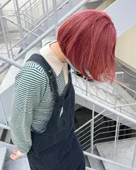 【ミニモ限定価格⭐️】カット+ブリーチオンカラー+2stepトリートメント¥18000