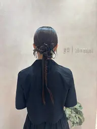 【ヘアセット✨】人気のハーフアップからカチモリスタイルまで◎通常¥6600→5500！！崩れにくくて可愛いスタイルに！