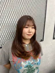 カット+前髪縮毛矯正