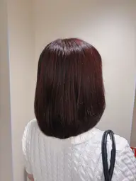 【手触りが気になる方に✨】メンテナンスカット➕Aujua 3Step Treatment(超音波アイロン付🫧)
