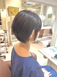 【オーダー率急増No.1】首周りスッキリ✨くびれショートグラボブ