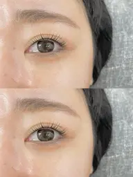 上下まつげパーマ〈コーティング付〉¥7000+指名料¥300 ※オフ不可※