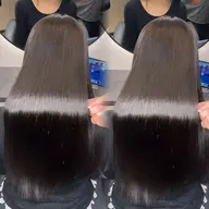 🫧【3月4月新規限定🉐】🫧人気No.② 朝アイロン卒業✨縮毛矯正＋髪質改善カラー＋トリートメント