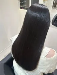 【縮毛🩰オーダーメイドで柔らかな質感へ】髪質改善ストレート＋トリートメント🫣🫧🎀