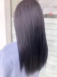 【🫧ダメージケアで艶髪に🛁🫧】イルミナカラー+TOKIOトリートメント+超音波アイロン