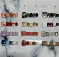 🌻遅刻厳禁🚫【オフ無】フット定額60分デザイン パラジェル (+1000円)