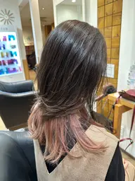 インナーカラーorイヤリングカラー🌈