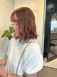 🌀【女性限定】カット+水コスメパーマ🌀