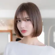 【1日3名ミニモ限定💎】ボブ限定カット➕うる艶トリートメント🤍　ボブ/レイヤーボブ/レイヤー/韓国/髪質改善/新宿