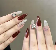 【オフ無料】（　長さだし10本　）　やり放題/パーツつけ放題