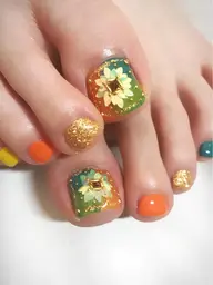 【オフ込】フットジェル＋アート2本付