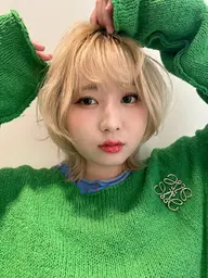 カット➕ケアブリーチ(一回)➕スタンダードトリートメント