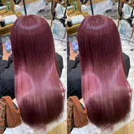 ✨大人気暖色カラー✨＋艶々トリートメント✨