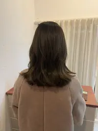 〖透明感&ツヤ感UP🗽✨✨〗髪質改善シークレットカラー＋ケアトリートメント