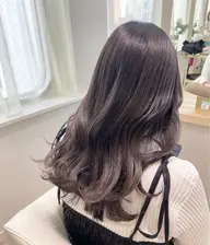 【髪質改善Lv.2】透明感カラー➕ベーシックオージュアTR🩵🤍