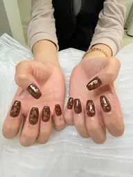 ハートホロ入りキラキラワンカラー(オフあり)