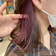 ハイライトorインナーカラー＆透明感カラー＆NIAWASEカット　ロング料金あり