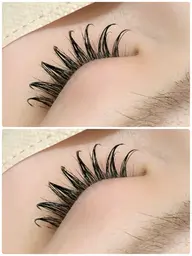 【💎ミニモ限定💎】最高級フラットラッシュ120本💖トップアイリスト施術✨【オフなし】