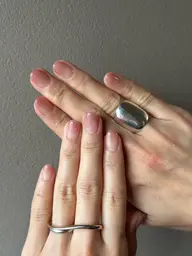 ✳︎リピーター様✳︎ ハンドジェル シンプルネイル (2色までお選びいただけます) 自店オフ無料♪