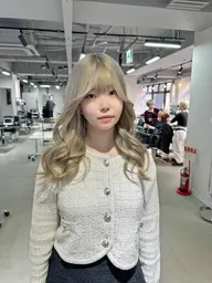 リタッチ➕艶カラー➕カット