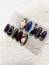 【ハンド】痛ネイル・3Dキャラ🧡ネイルチップオーダーメイド🧡