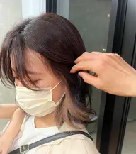 CUT+イヤリングカラー+Britishカラー+ヘアエステ