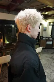 メンズ🔹スパイキーショートカット➕眉カット